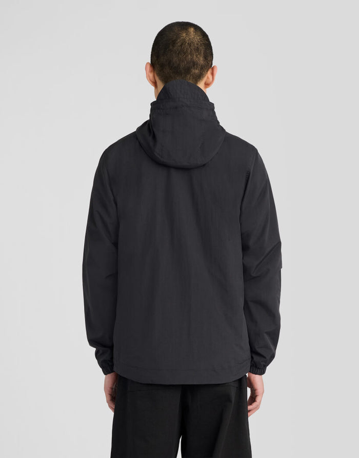 LYLE & SCOTT Taped Zip Through Hooded Jacket Jet Black