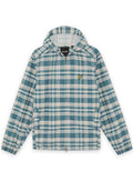 LYLE & SCOTT Tartan Hooded Zip Through Jacket Everglade - MAISONDEFASHION.COM