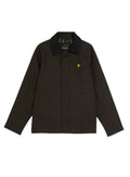 LYLE & SCOTT Tartan Lined Hunting Jacket Jet Black - MAISONDEFASHION.COM