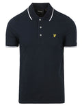 LYLE & SCOTT Tipped Polo Shirt Dark Navy - MAISONDEFASHION.COM