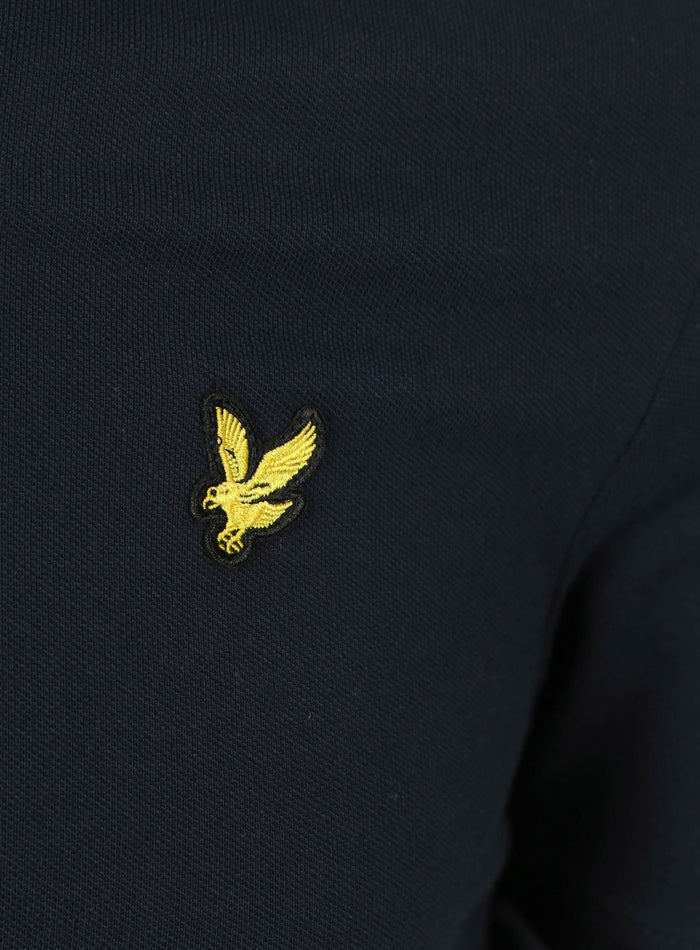 LYLE & SCOTT Tipped Polo Shirt Dark Navy - MAISONDEFASHION.COM