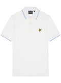 LYLE & SCOTT Tipped Polo Shirt White Light - MAISONDEFASHION.COM