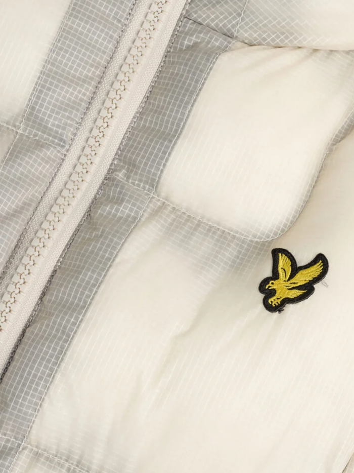 LYLE & SCOTT Translucent Puffer Jacket Putty