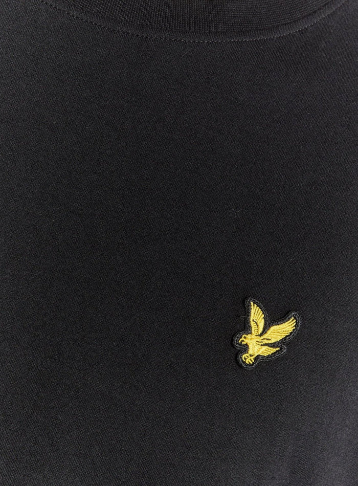 LYLE & SCOTT Ultra Soft Cotton Blend T-Shirt Jet Black - MAISONDEFASHION.COM