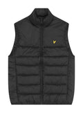 LYLE & SCOTT Wadded Gilet Jet Black - MAISONDEFASHION.COM