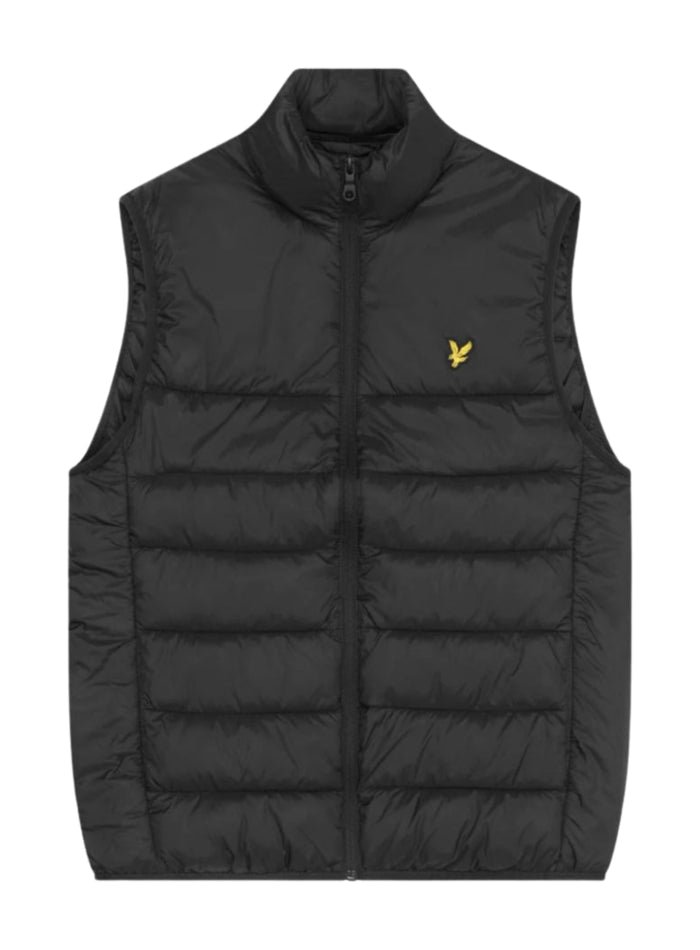 LYLE & SCOTT Wadded Gilet Jet Black - MAISONDEFASHION.COM