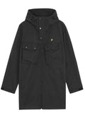 LYLE & SCOTT Water Resistant Guard Parka Black Ice - MAISONDEFASHION.COM