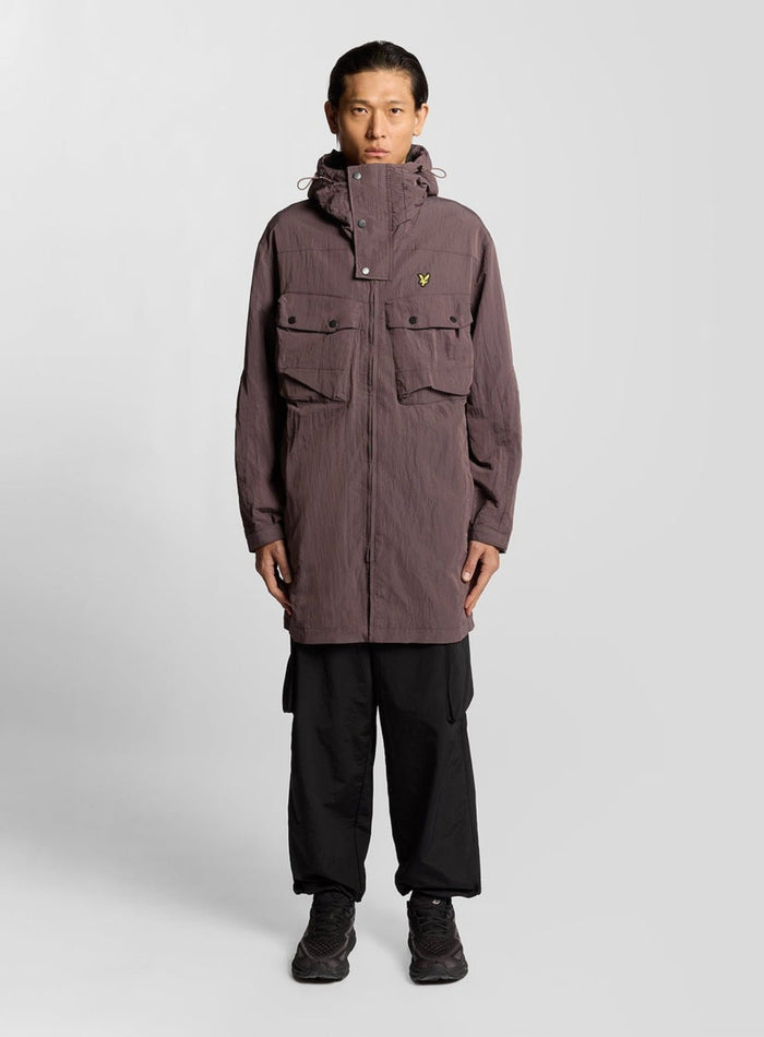 LYLE & SCOTT Water Resistant Guard Parka Espresso - MAISONDEFASHION.COM