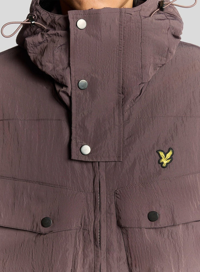 LYLE & SCOTT Water Resistant Guard Parka Espresso - MAISONDEFASHION.COM