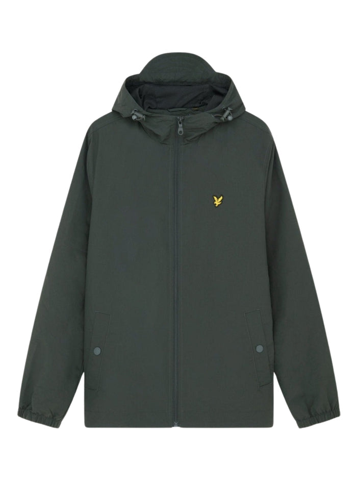 LYLE & SCOTT Water Resistant Hooded Jacket Gunmetal - MAISONDEFASHION.COM