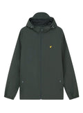 LYLE & SCOTT Water Resistant Hooded Jacket Gunmetal - MAISONDEFASHION.COM