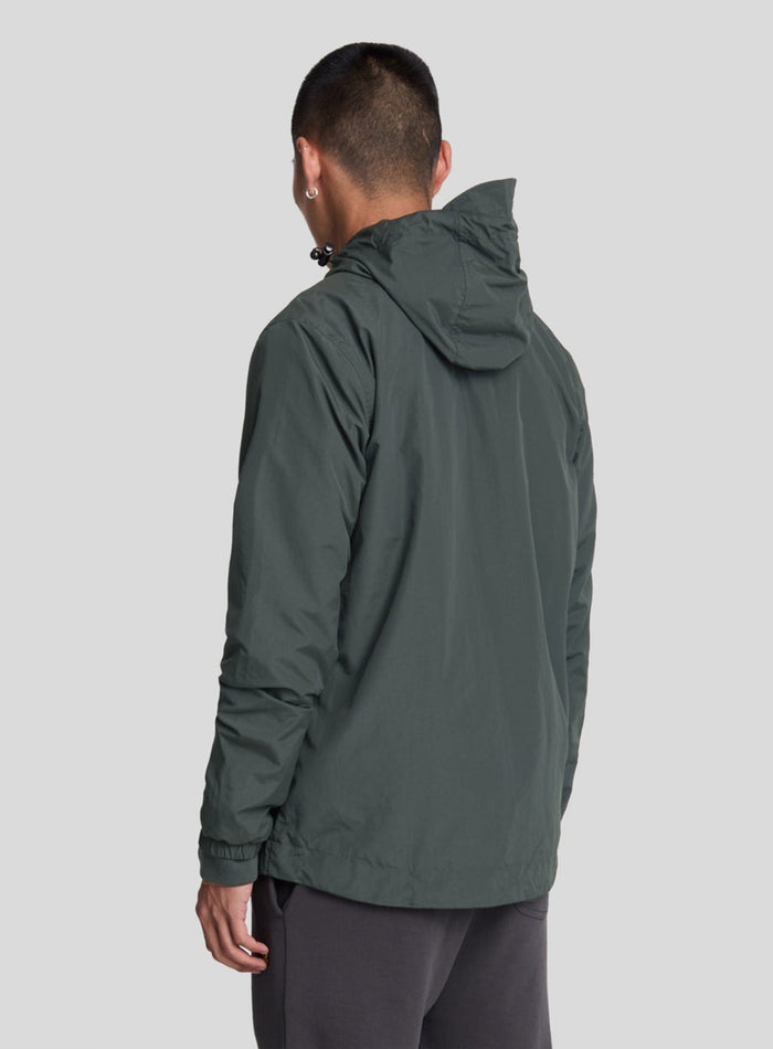 LYLE & SCOTT Water Resistant Hooded Jacket Gunmetal - MAISONDEFASHION.COM