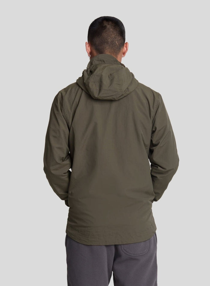LYLE & SCOTT Water Resistant Hooded Jacket Olive - MAISONDEFASHION.COM