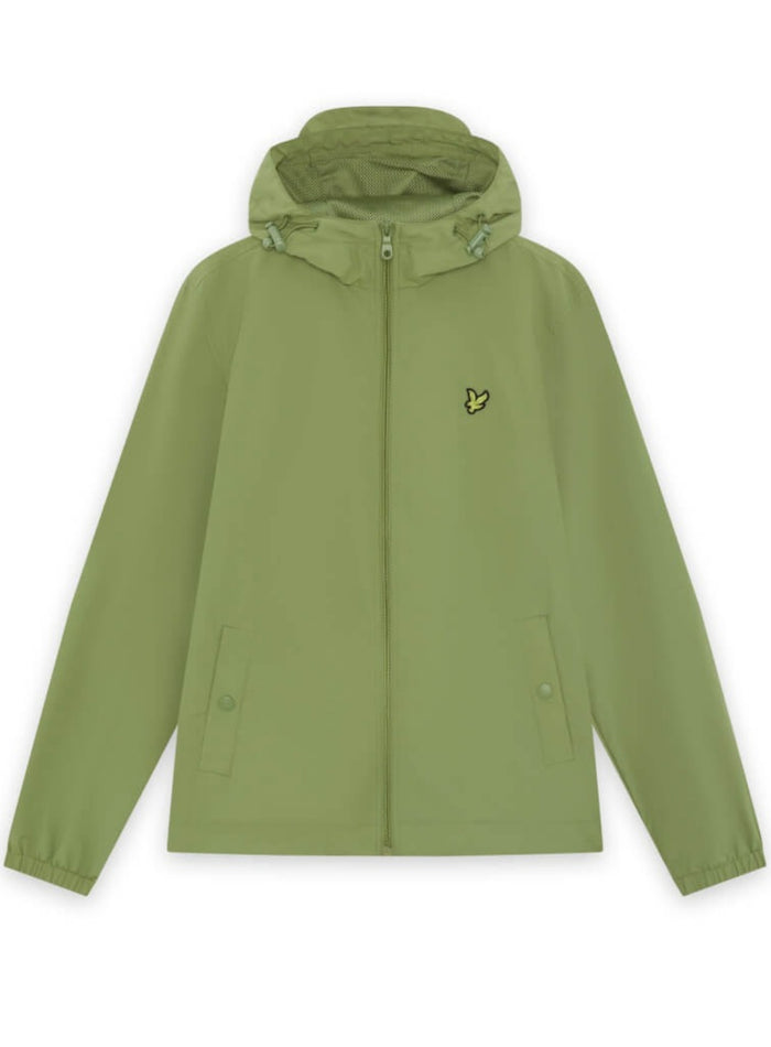 LYLE & SCOTT Water Resistant Hooded Jacket Shrub Green - MAISONDEFASHION.COM