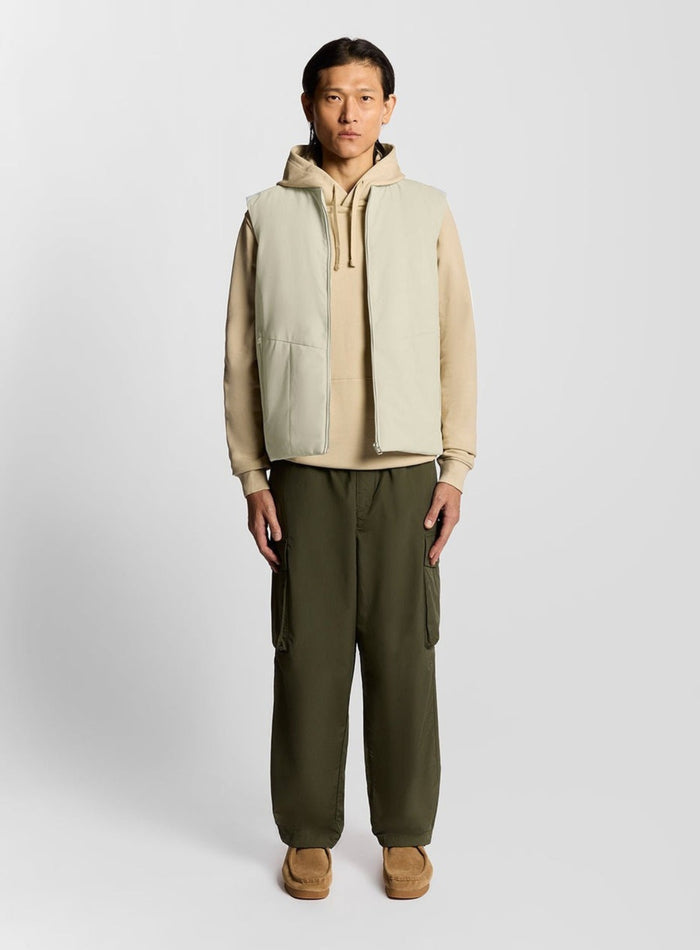 LYLE & SCOTT Water Resistant Insulated Gilet Grey Taupe - MAISONDEFASHION.COM