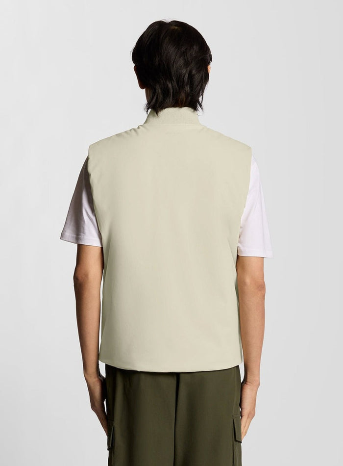 LYLE & SCOTT Water Resistant Insulated Gilet Grey Taupe - MAISONDEFASHION.COM