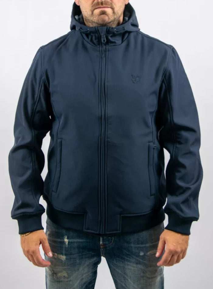 LYLE & SCOTT Water Resistant Stretch Shell Jacket Dark Navy - MAISONDEFASHION.COM