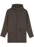 LYLE & SCOTT Waterproof Mac Raincoat Charcoal Marl - MAISONDEFASHION.COM