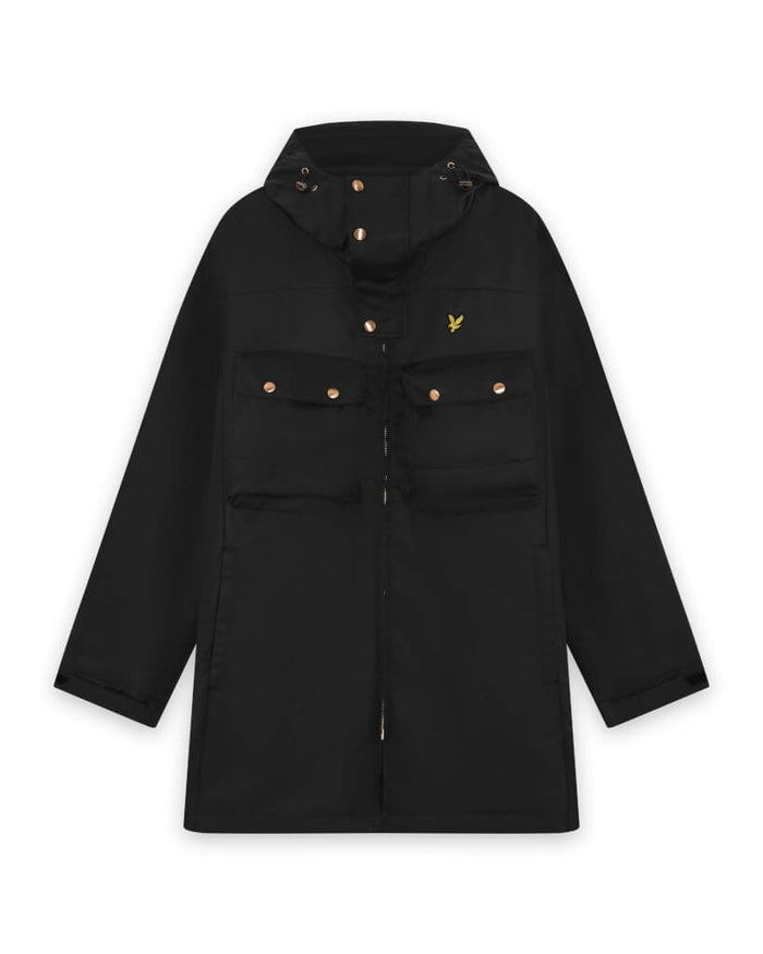 LYLE & SCOTT Waxed Guard Parka Jet Black