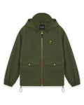 LYLE & SCOTT Waxed Hooded Utility Jacket True Olive