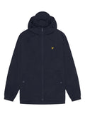 LYLE & SCOTT Zip Through Hooded Jacket Dark Navy - MAISONDEFASHION.COM