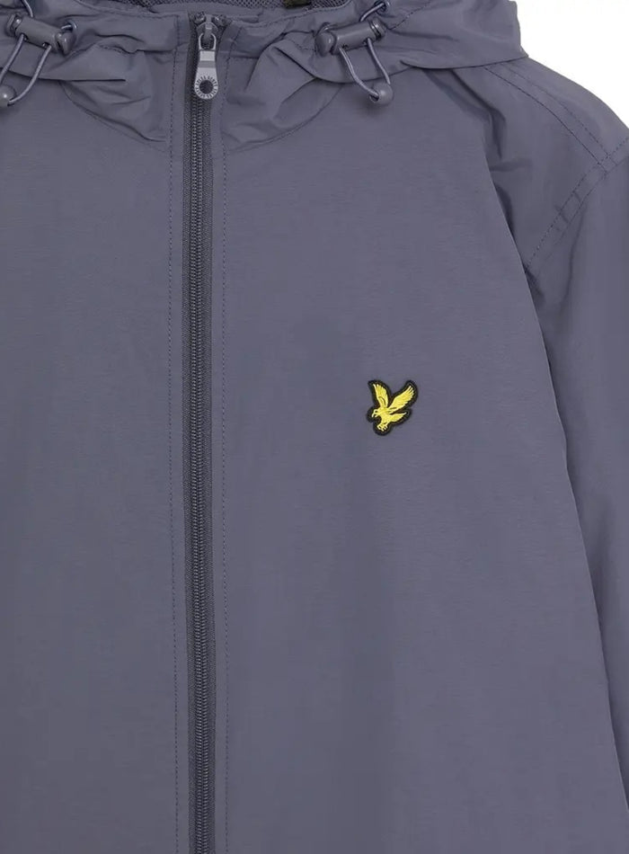 LYLE & SCOTT Zip Through Hooded Jacket Graystone - MAISONDEFASHION.COM