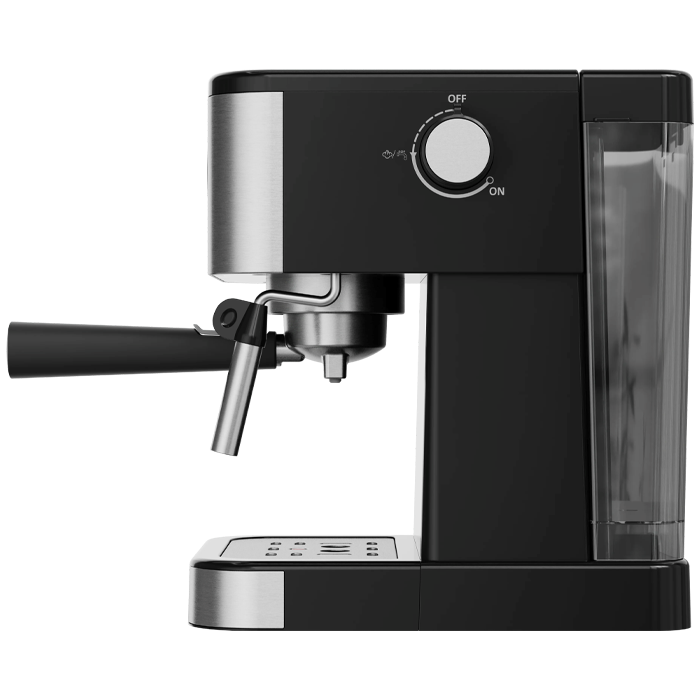 Machine à café Barista 20 bars noir mousseur à lait Daiko