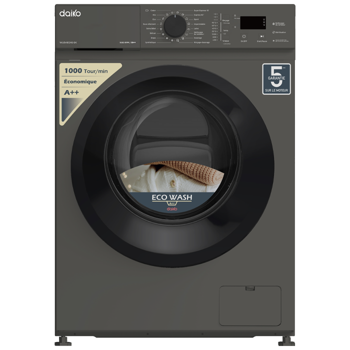 Machine à laver 6kg A+++ 16 programmes Inverter Daiko