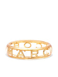 MARC JACOBS WOMEN Monogram Bangle Clear/Gold - MAISONDEFASHION.COM