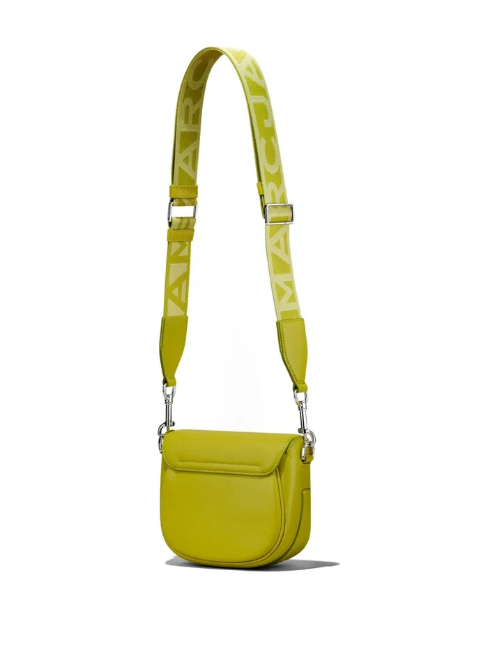 MARC JACOBS WOMEN The J Marc Small Saddle Bag Citronelle - MAISONDEFASHION.COM
