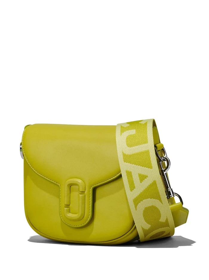 MARC JACOBS WOMEN The J Marc Small Saddle Bag Citronelle - MAISONDEFASHION.COM