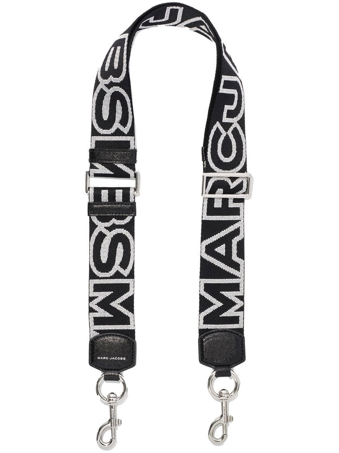 MARC JACOBS WOMEN The Strap Black/Silver - MAISONDEFASHION.COM