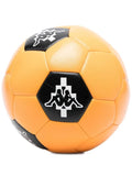 MARCELO BURLON COUNTY OF MILAN Kappa Soccer Ball Orange Black - MAISONDEFASHION.COM
