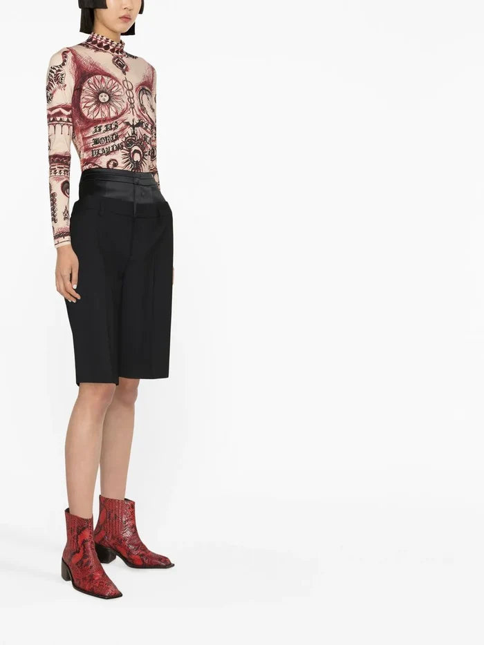 MARINE SERRE WOMEN Geotic Top Multicolour - MAISONDEFASHION.COM