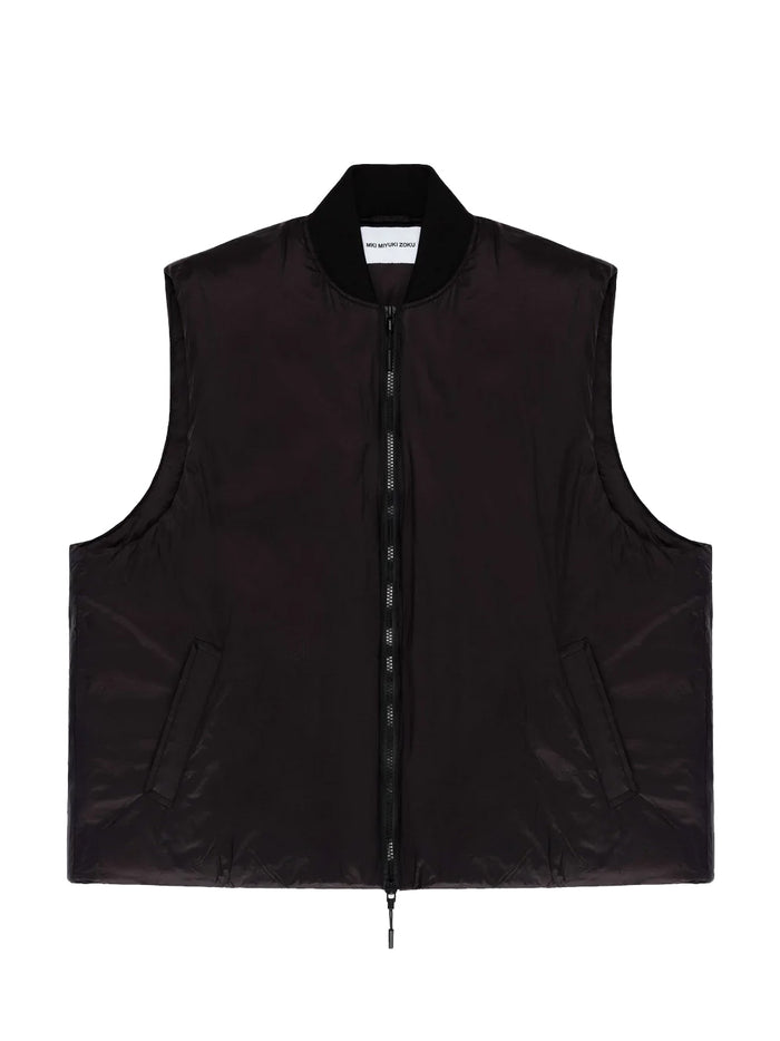 MKI MIYUKI ZOKU Insulated Loft Vest Black - MAISONDEFASHION.COM