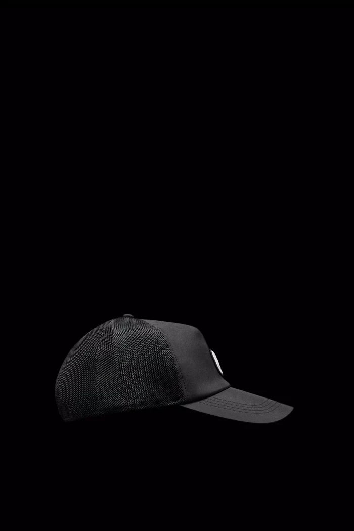 MONCLER GENIUS X 8 MONCLER PALM ANGELS MEN Logo Cap Black/White - MAISONDEFASHION.COM