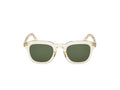 MONCLER Gradd Sunglasses Shiny Beige - MAISONDEFASHION.COM