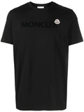 MONCLER Graphic Logo T-Shirt Black - MAISONDEFASHION.COM