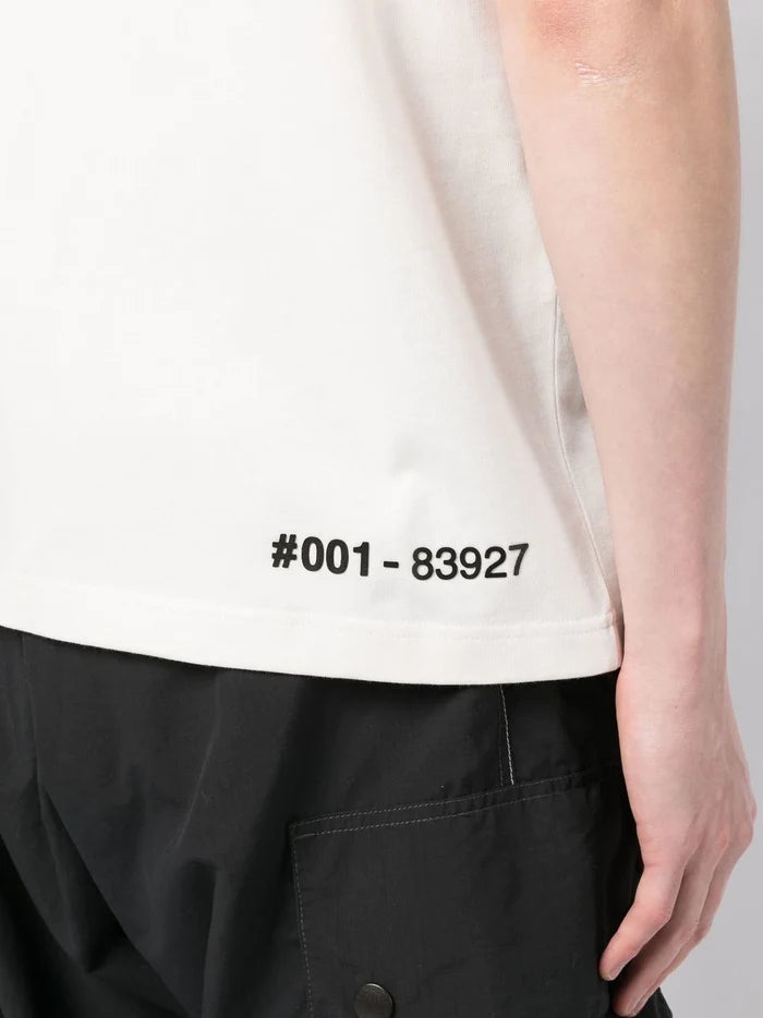 MONCLER GRENOBLE Logo Print T-Shirt White - MAISONDEFASHION.COM