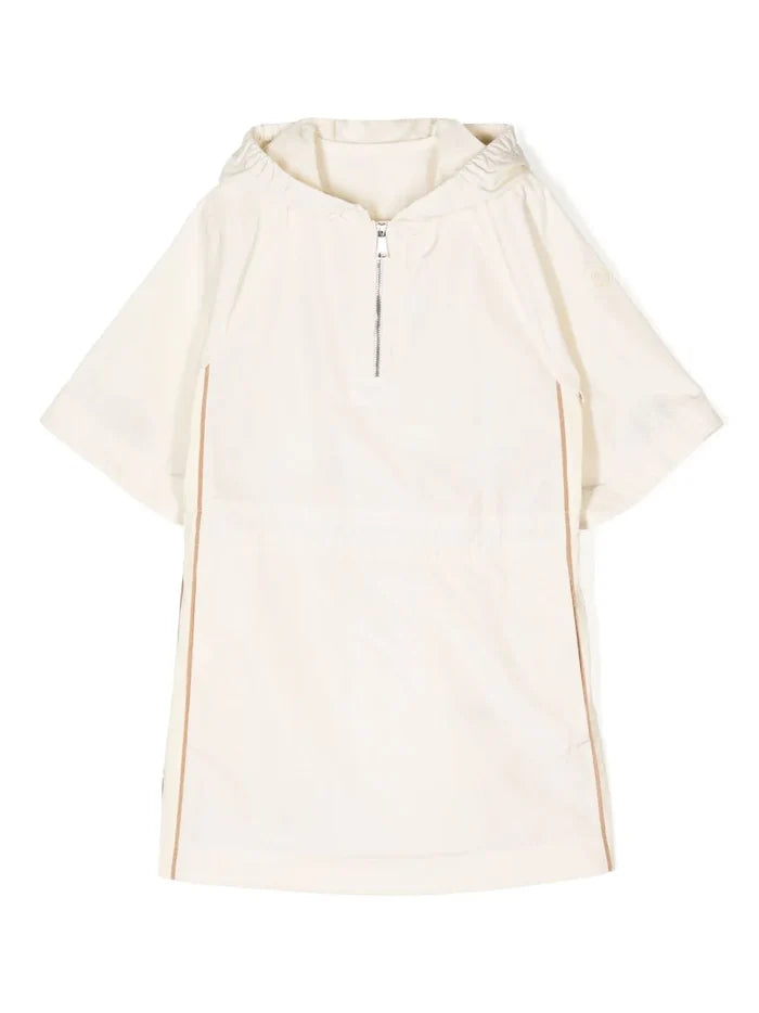 MONCLER KIDS Dress Beige - MAISONDEFASHION.COM