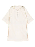 MONCLER KIDS Dress Beige - MAISONDEFASHION.COM