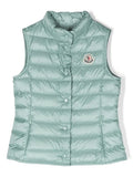 MONCLER KIDS Liane Padded Gilet Medium Green - MAISONDEFASHION.COM