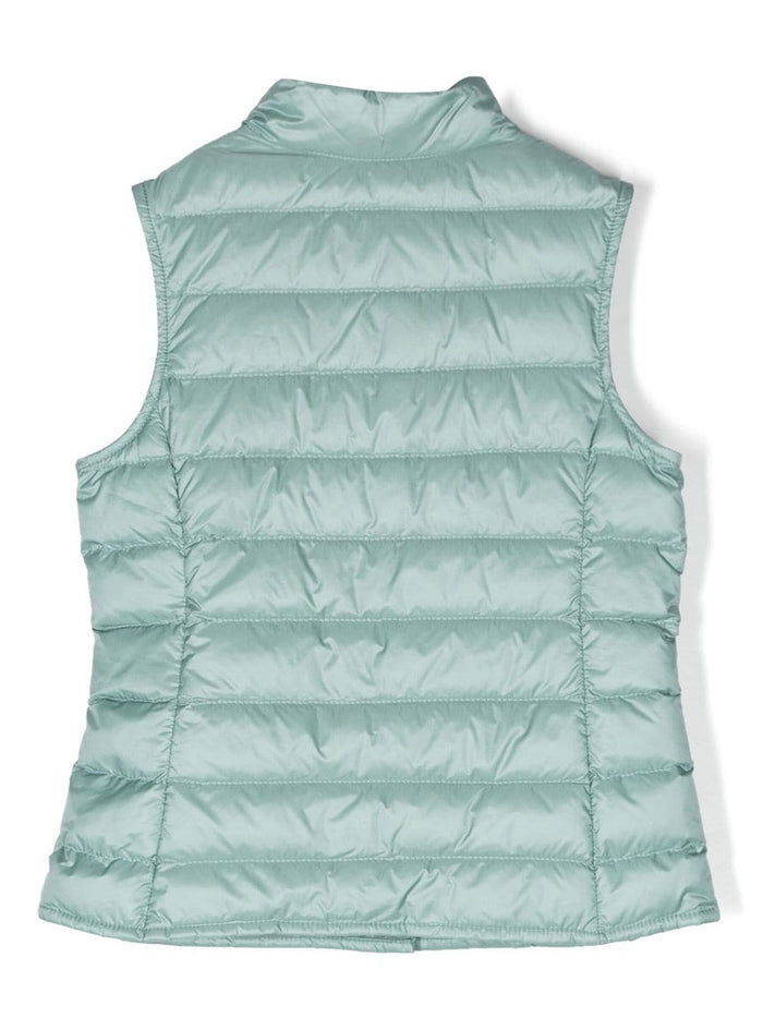 MONCLER KIDS Liane Padded Gilet Medium Green - MAISONDEFASHION.COM