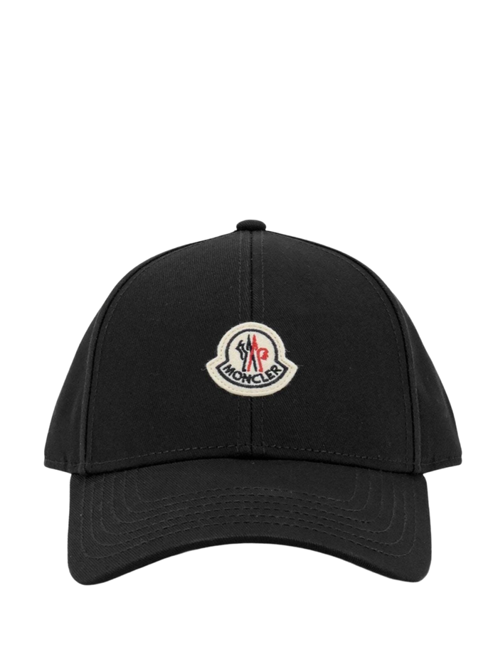 MONCLER Logo Baseball Cap Black
