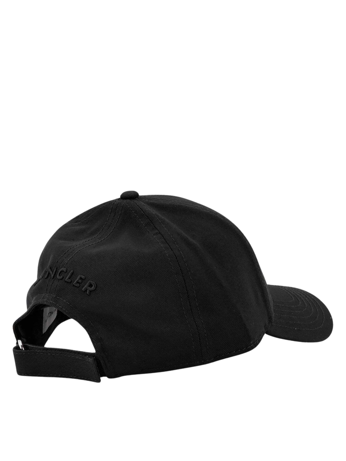 MONCLER Logo Baseball Cap Black