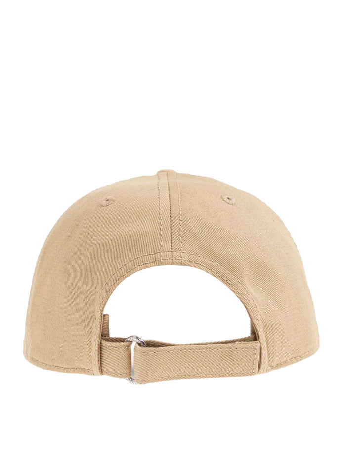 MONCLER WOMEN Logo Baseball Cap Beige