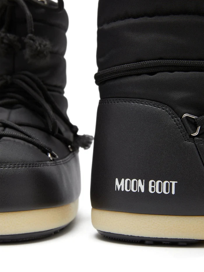 MOON BOOT Evx Light Low Nylon Boots Black - MAISONDEFASHION.COM