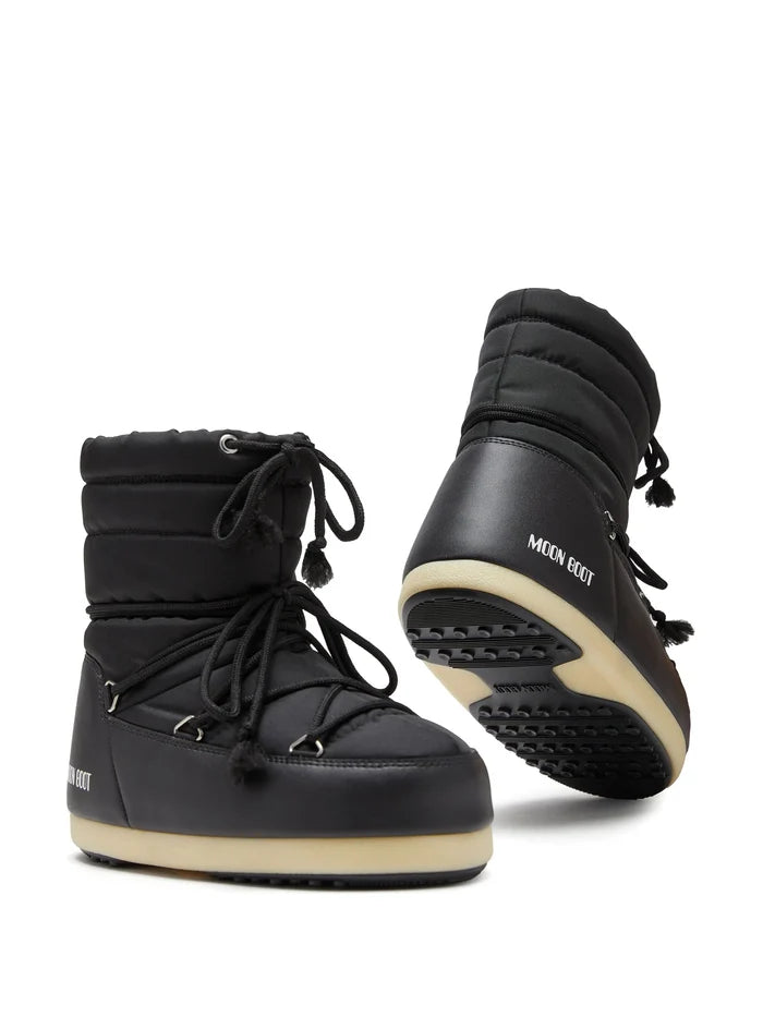 MOON BOOT Evx Light Low Nylon Boots Black - MAISONDEFASHION.COM