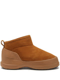 MOON BOOT Luna Low Suede Boots Cognac - MAISONDEFASHION.COM
