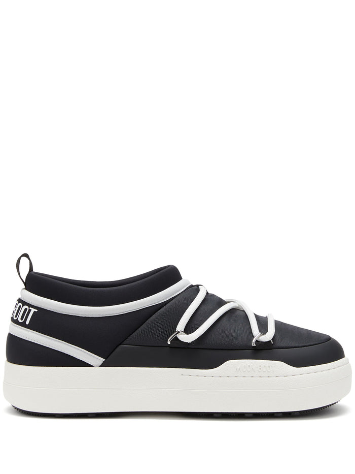 MOON BOOT Park Icon Sneakers Black - MAISONDEFASHION.COM